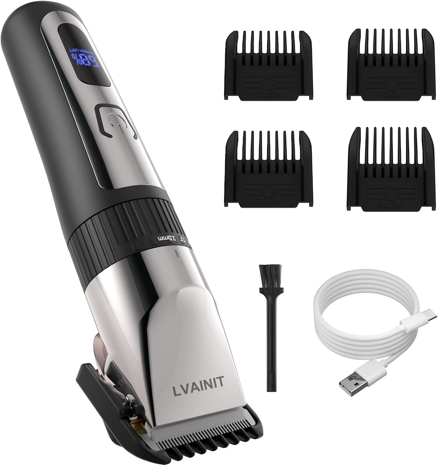 LVAINIT Hair Clippers 120min battery