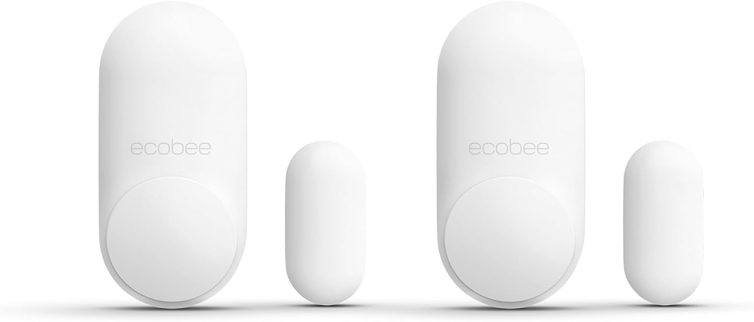 Detalle de ecobee Smart Sensor for Doors & Windows 2-pack โ contact sensor ๐