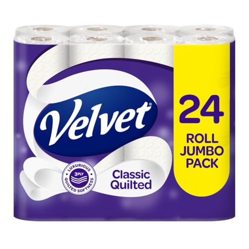 Detalle de Velvet Classic Quilted Toilet Tissue 24 Standard Rolls