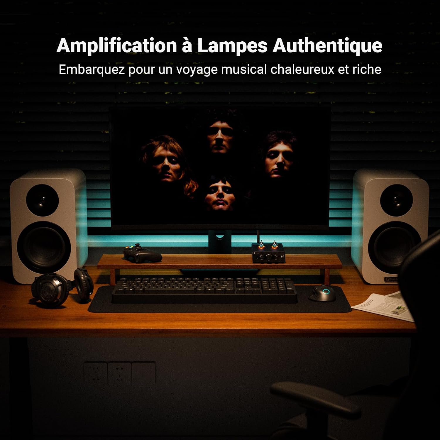 Detalle 2 de Fosi Audio P3 Préamplificateur à tubes 54 V