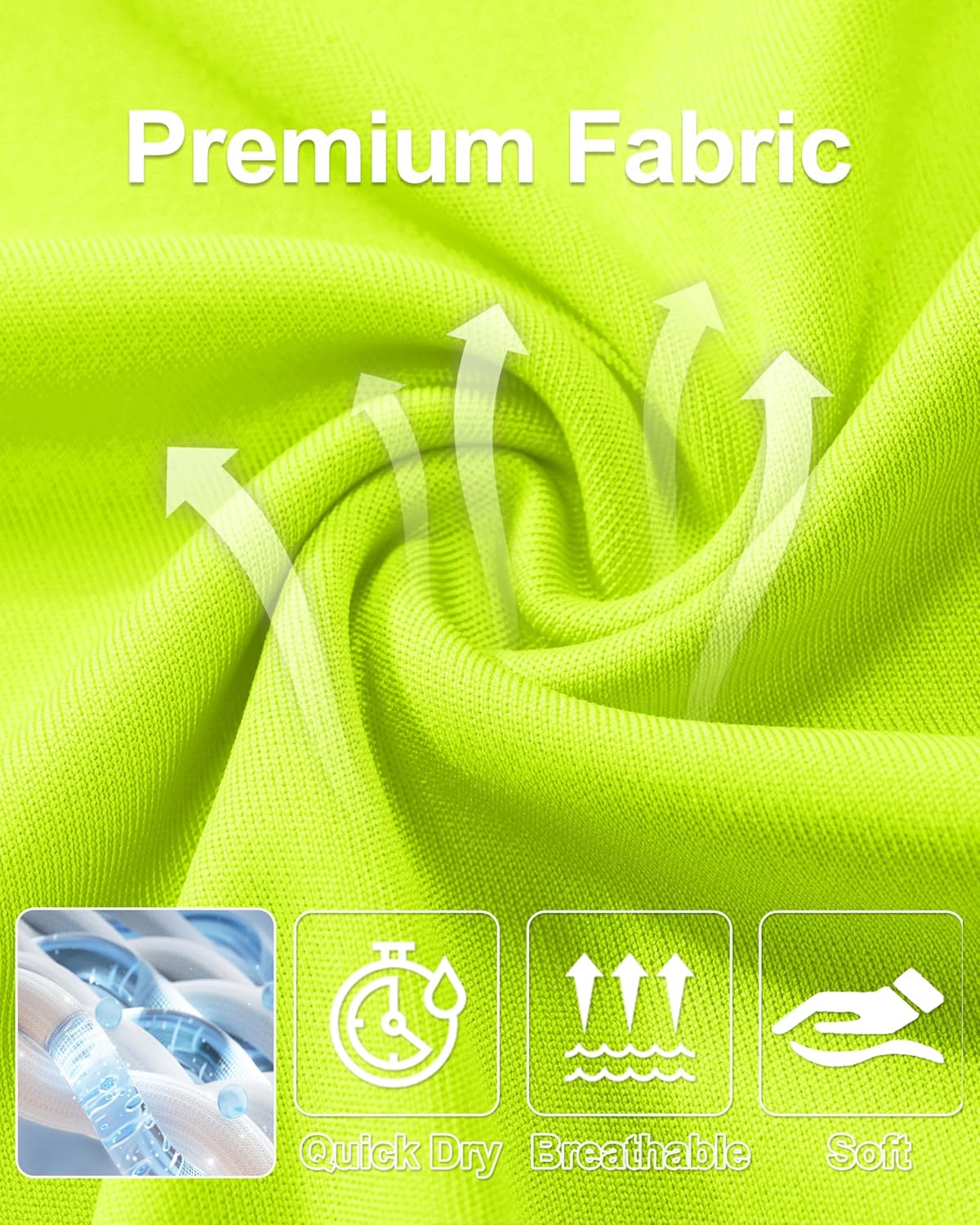 Thumbnail 4 de MAGCOMSEN Men’s Long Sleeve UPF 50+ Sun Protection Athletic Shirt for Hiking, Running & Workouts