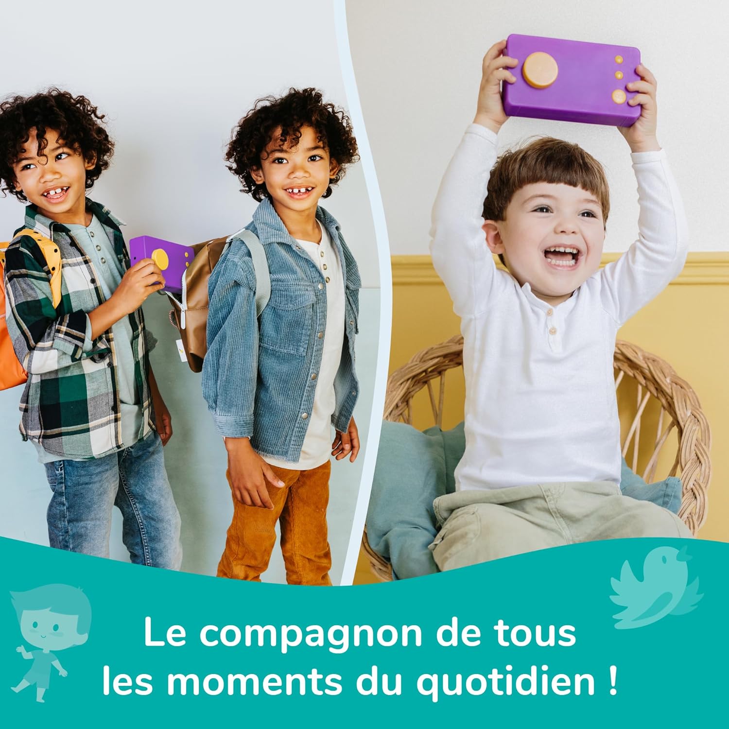 Thumbnail 6 de Lunii Ma Fabrique à Histoires Violette : boite à histoires interactive pour enfants de 3 à 8 ans