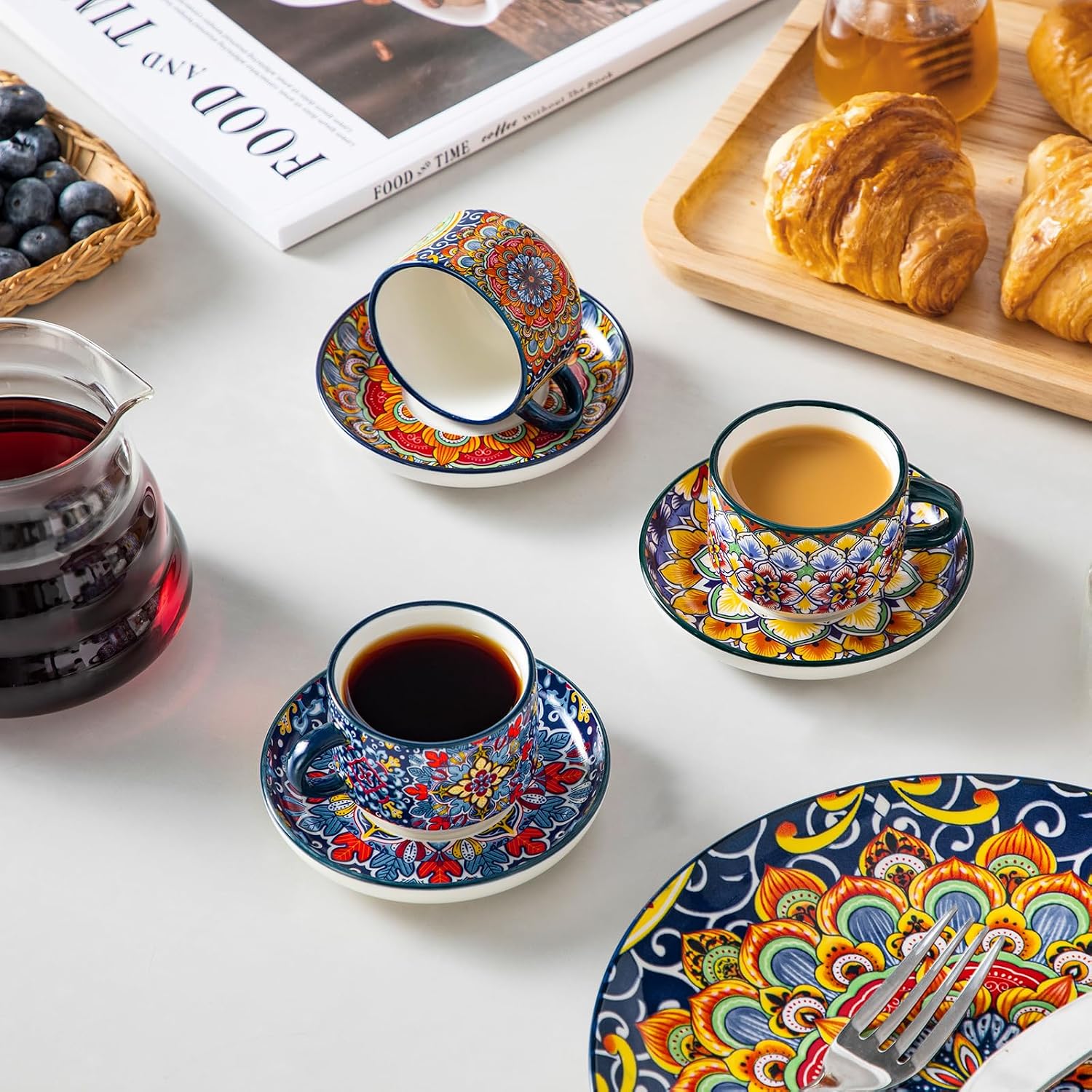 Detalle de vancasso Espresso Cup Set, 2.5 oz
