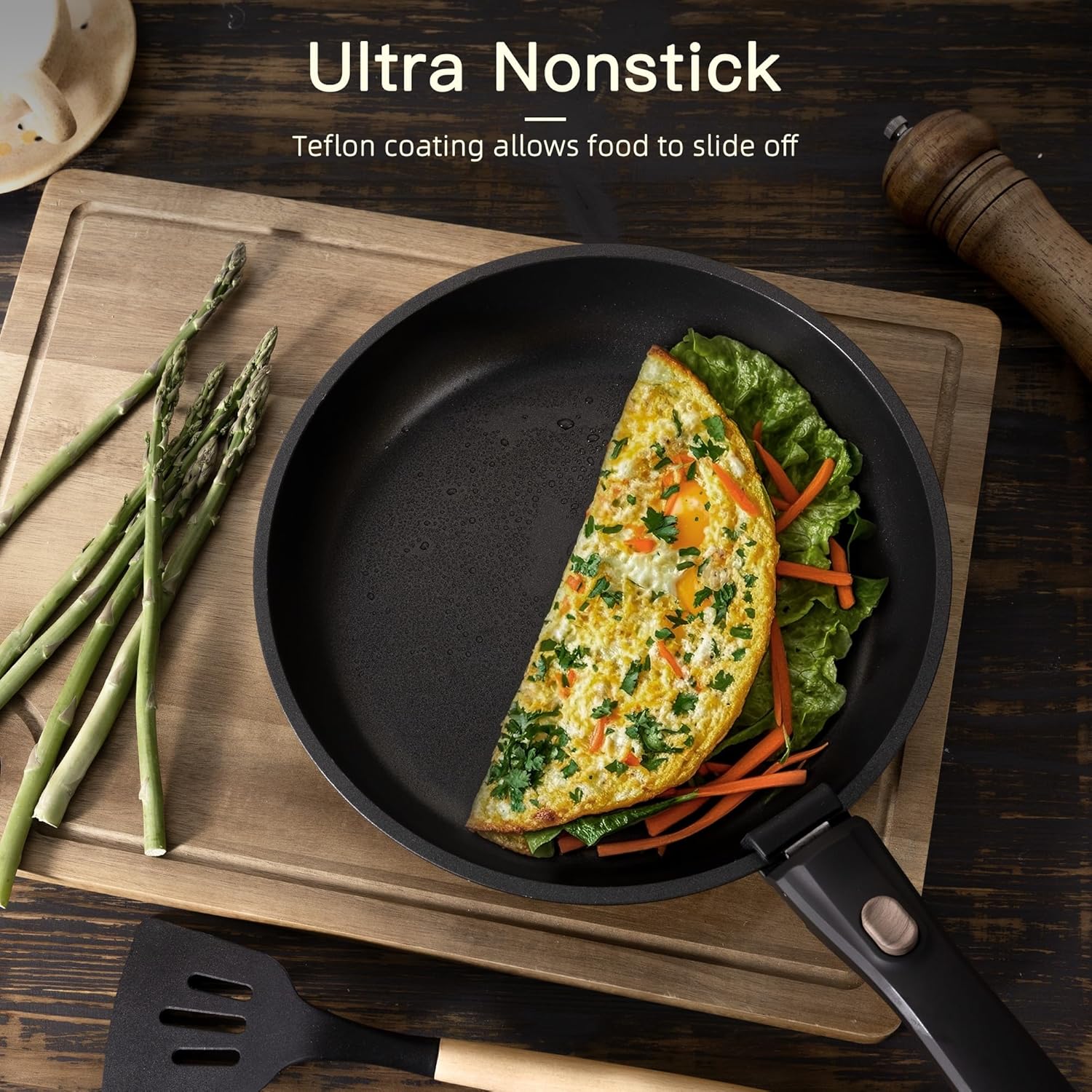 Detalle de Astercook Nonstick Cookware 21 pcs