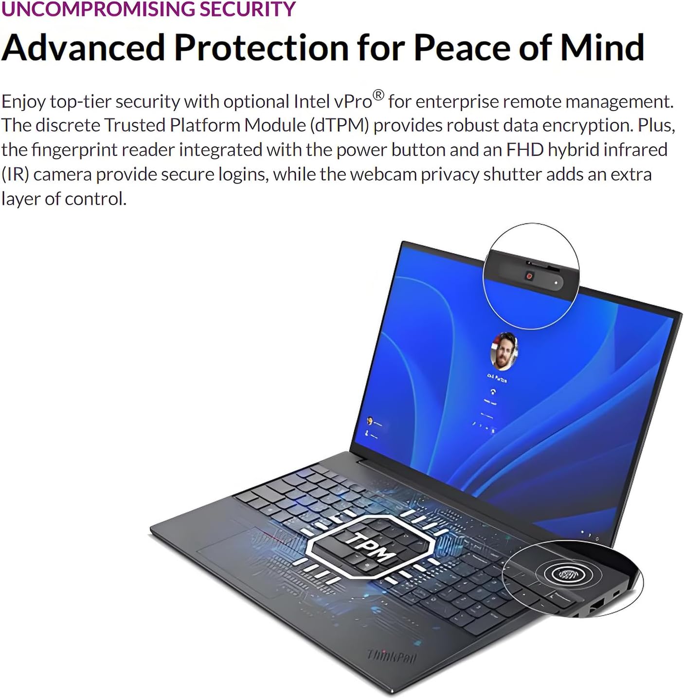 Thumbnail 3 de Lenovo ThinkPad E16 Gen 3 laptop