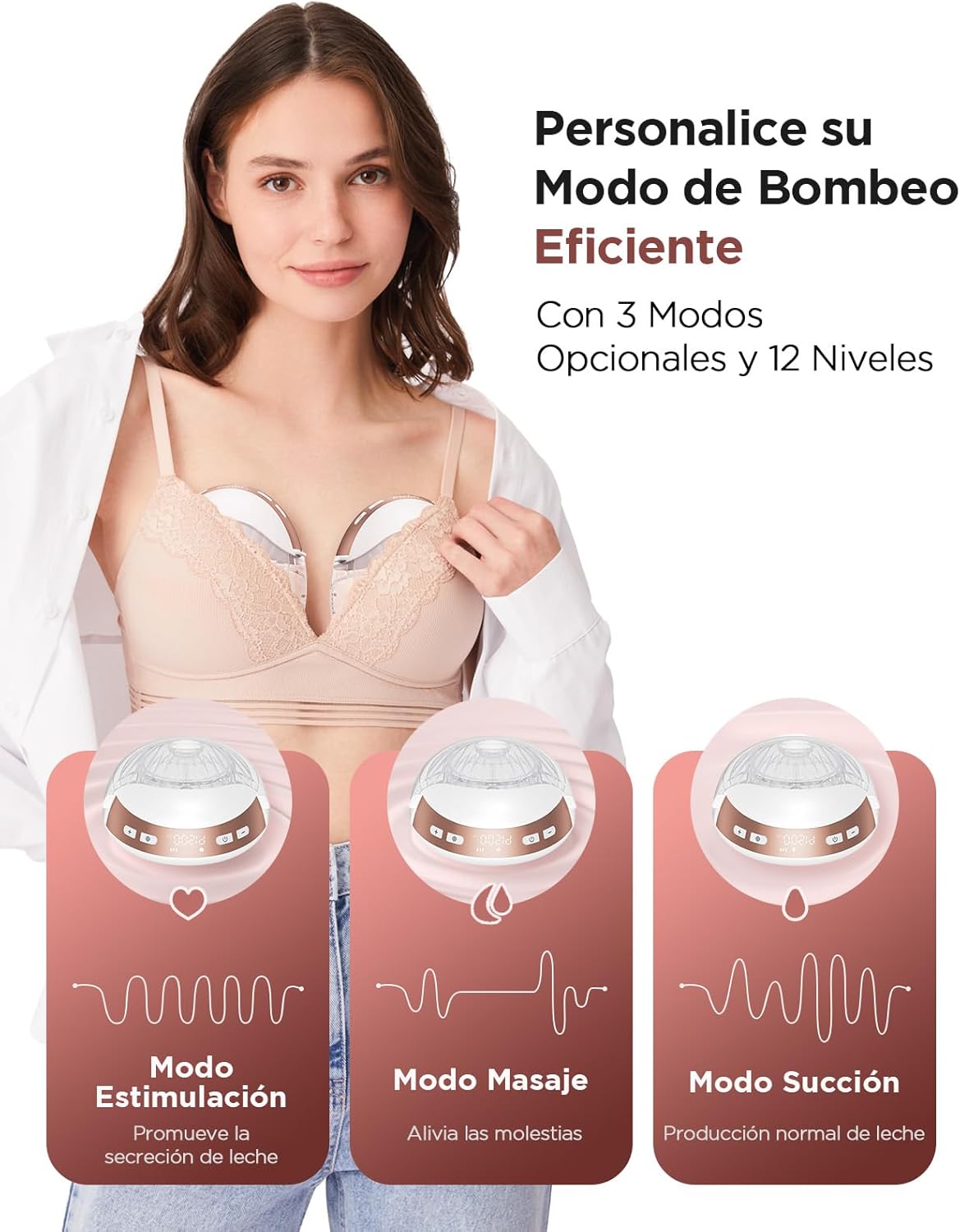 Thumbnail 6 de Haokoo Sacaleches manos libres 205 g