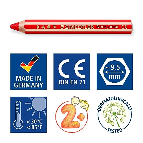 Thumbnail 7 de STAEDTLER Noris Junior 140 C18 — estuche 18 colores 🎨