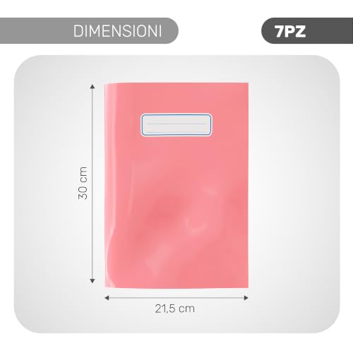 Detalle de ICE TOYS 7 copertine quaderni colorati A4 – Multicolor