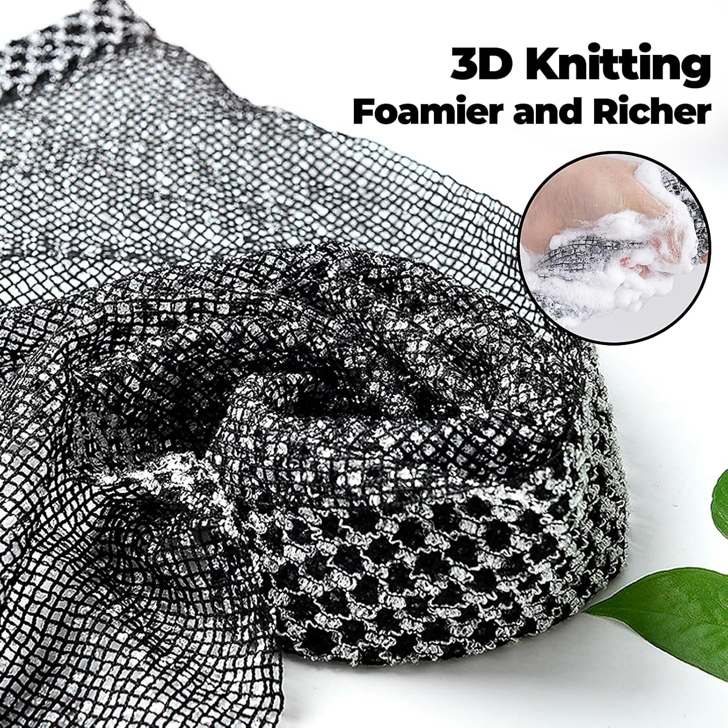 Thumbnail 4 de 2Pcs Japanese Exfoliating Towel set (extra long, dual-sided) for men & women