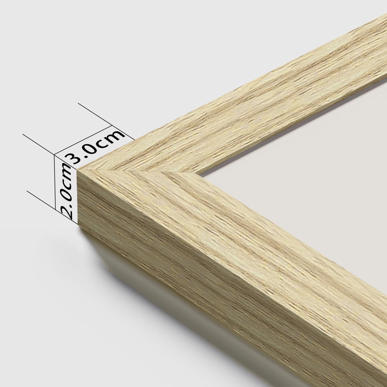 Detalle de Tinkeps 50 x 70cm oak picture frame