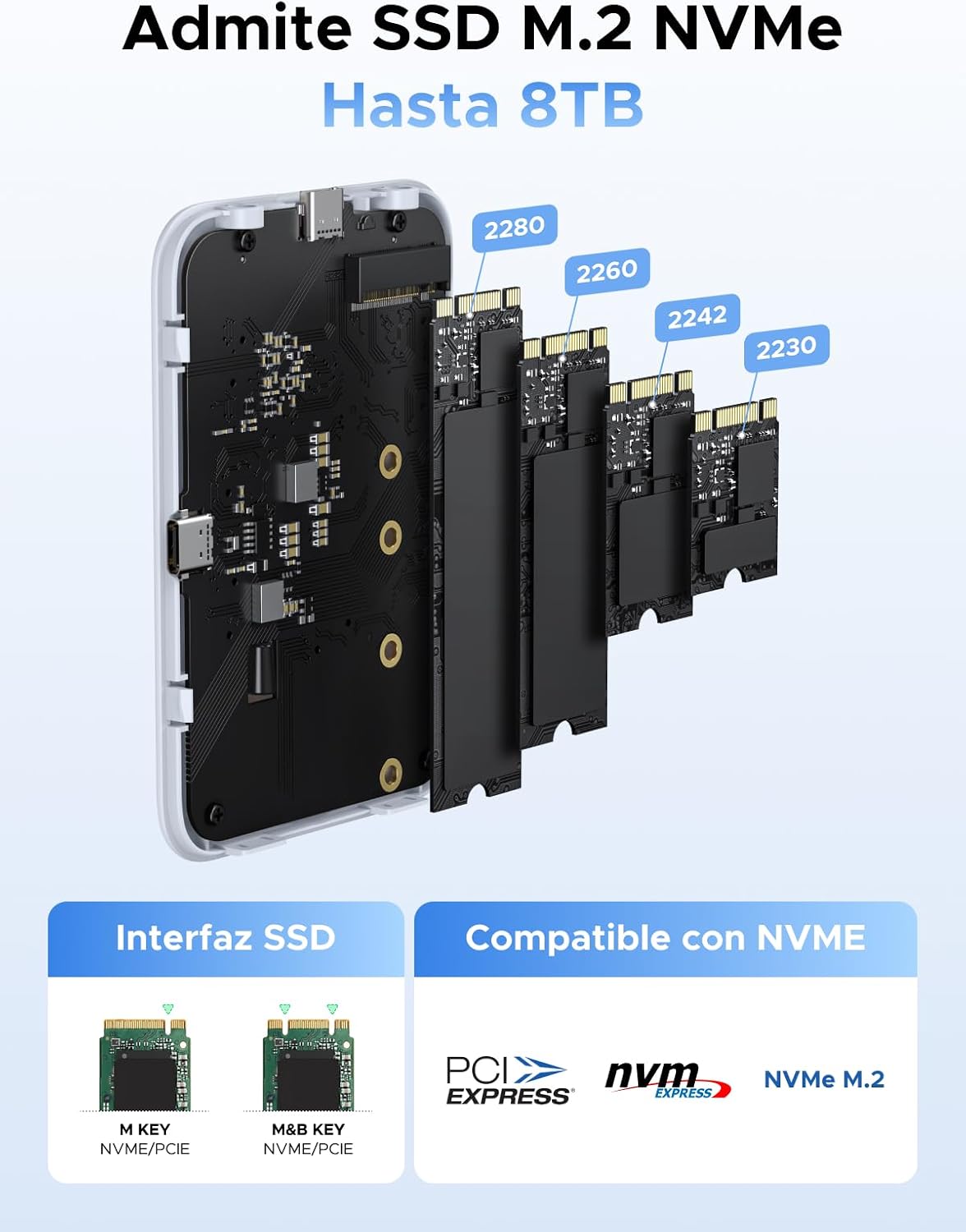 Thumbnail 5 de UGREEN Carcasa Magnética SSD M.2 NVMe para iPhone