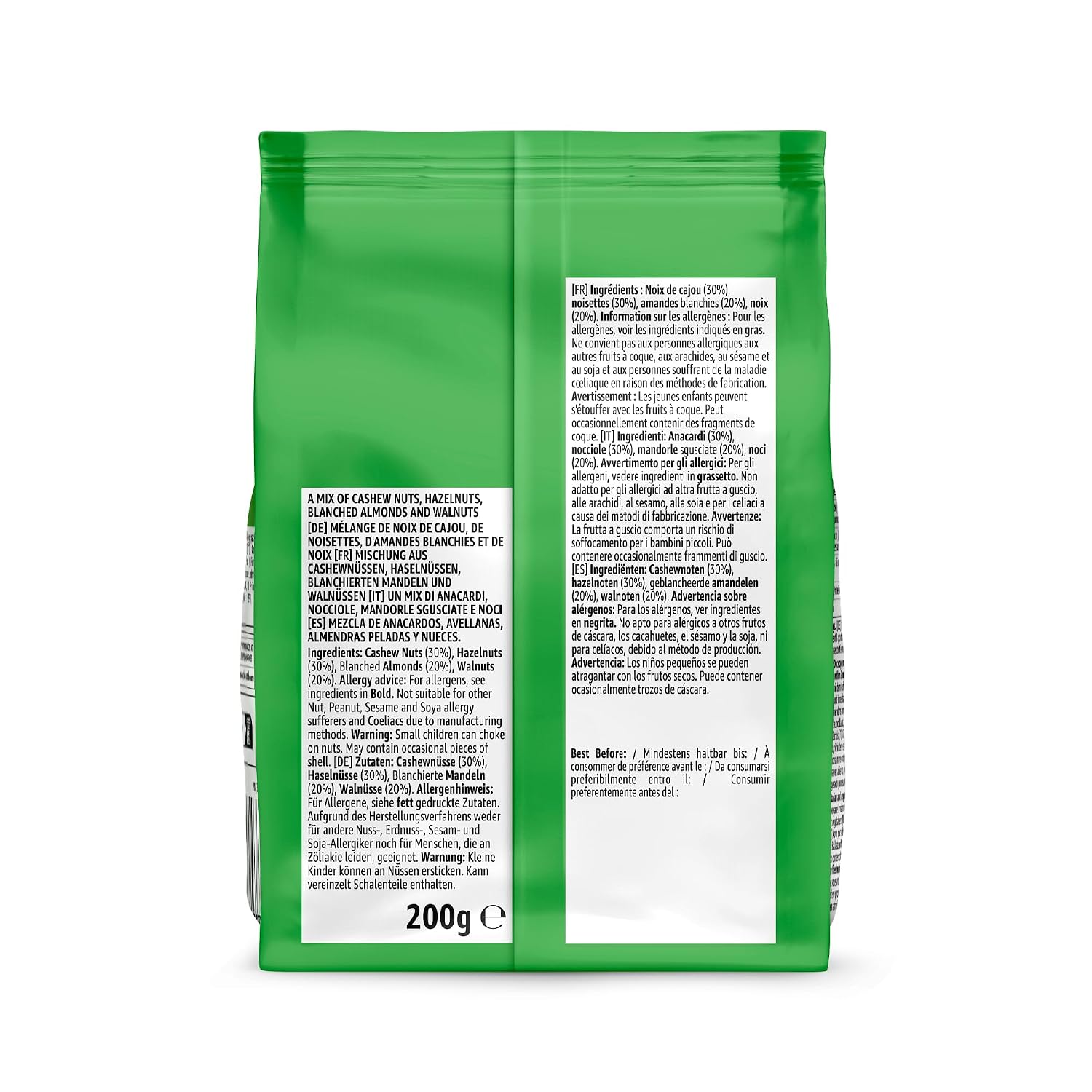 Detalle de by Amazon Nussmix – 200 g, 7 Stück