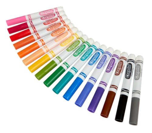 Detalle de Crayola Broad Line Markers Classpack (256 Ct): Bulk Classroom Markers for Schools