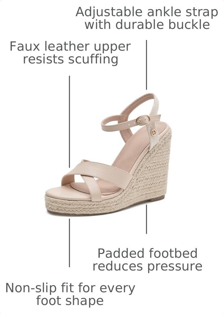 Detalle 2 de Ayaflu Espadrille Wedge Sandals