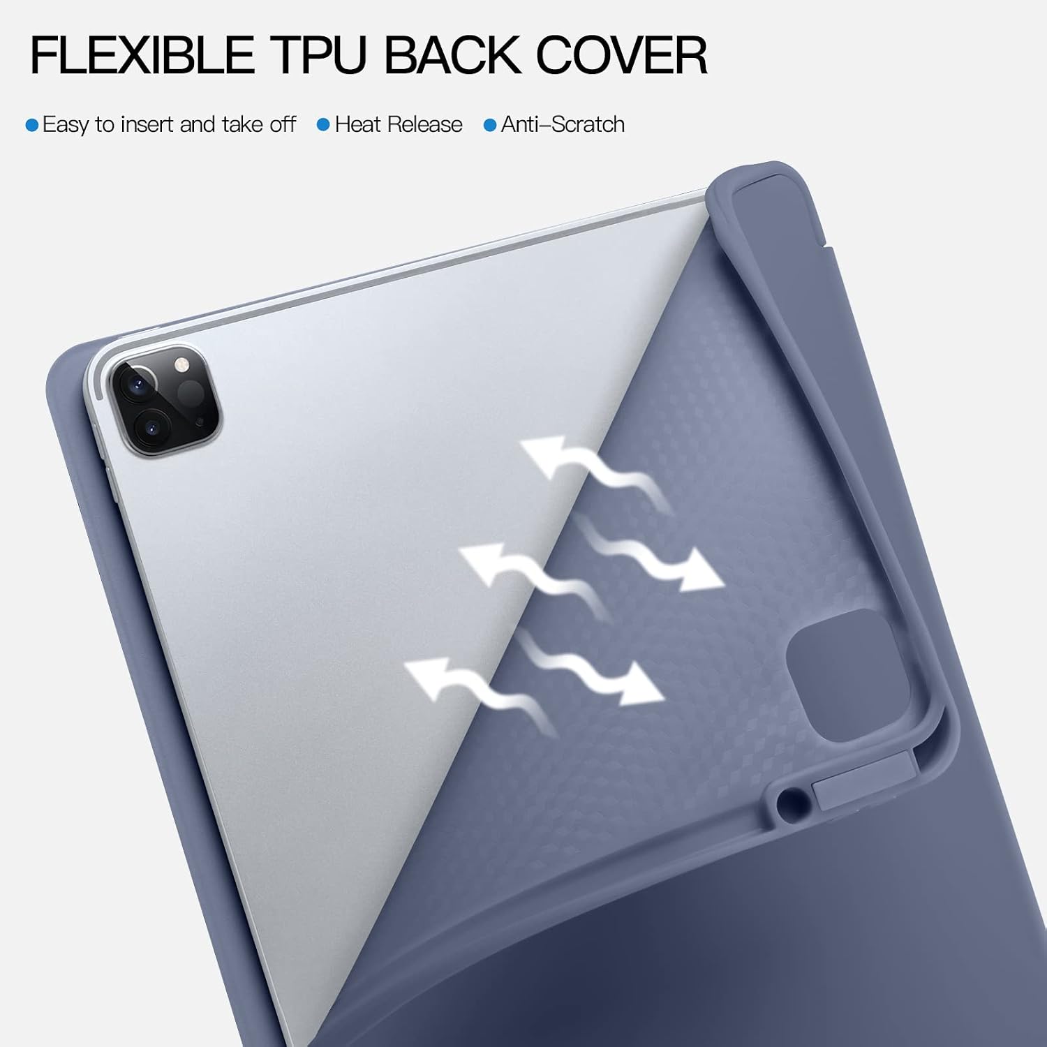 Detalle 1 de Vobafe iPad Pro 12.9 Case with Pencil Holder