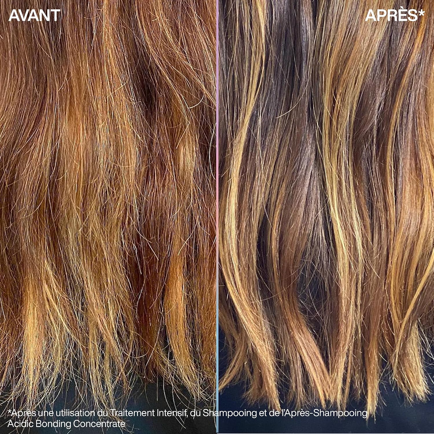 Detalle de REDKEN Acidic Bonding Concentrate Soin Sans Rinçage – Transformation capillaire immédiate pour cheveux très abîmés