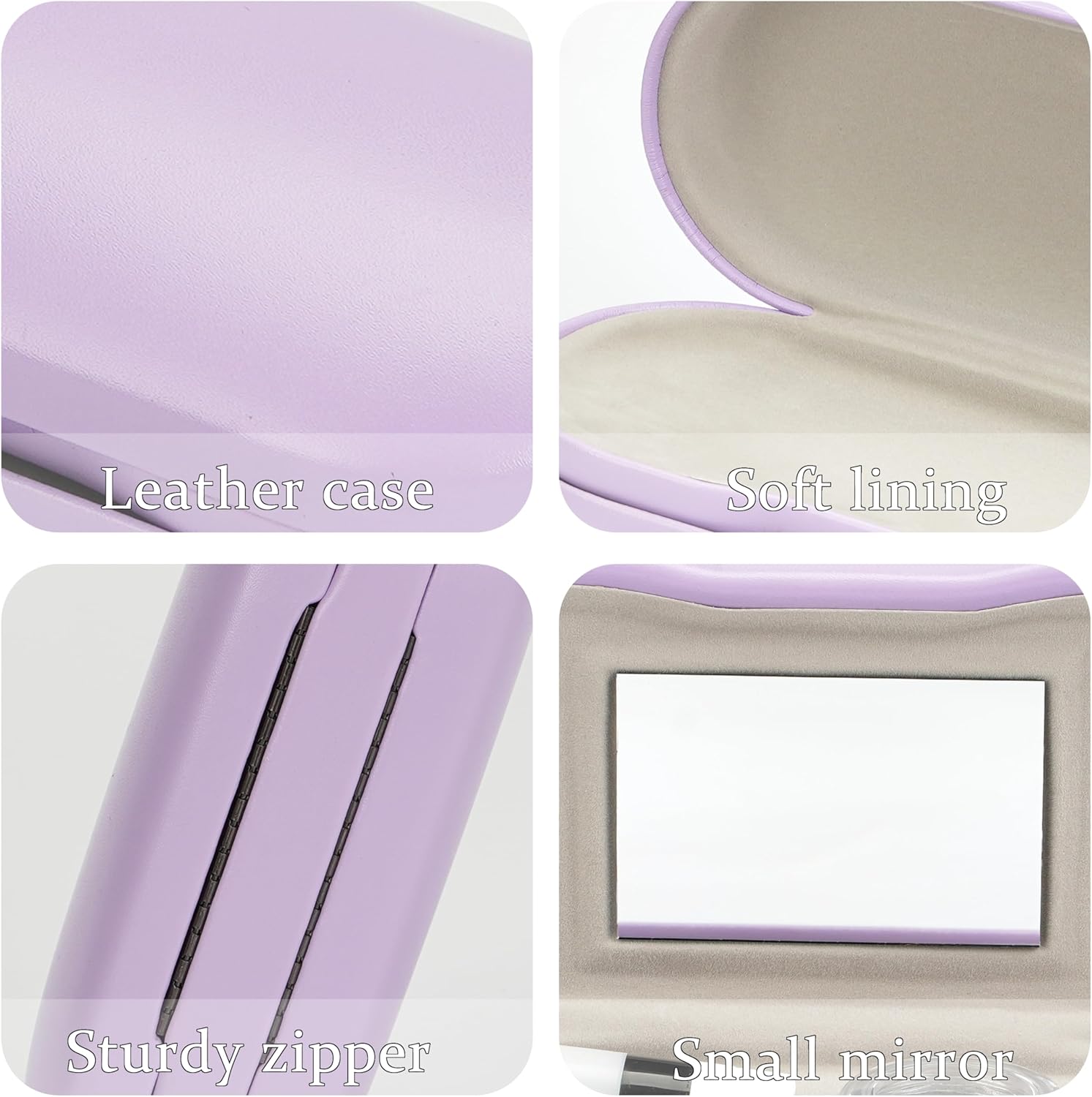 Thumbnail 2 de Eyeglass Case Double Sided Travel Size: 2-in-1 Portable Box for Glasses and Contacts