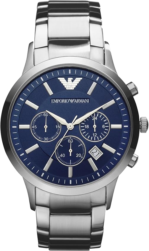 Emporio Armani AR2448 Cronógrafo 43 mm plata