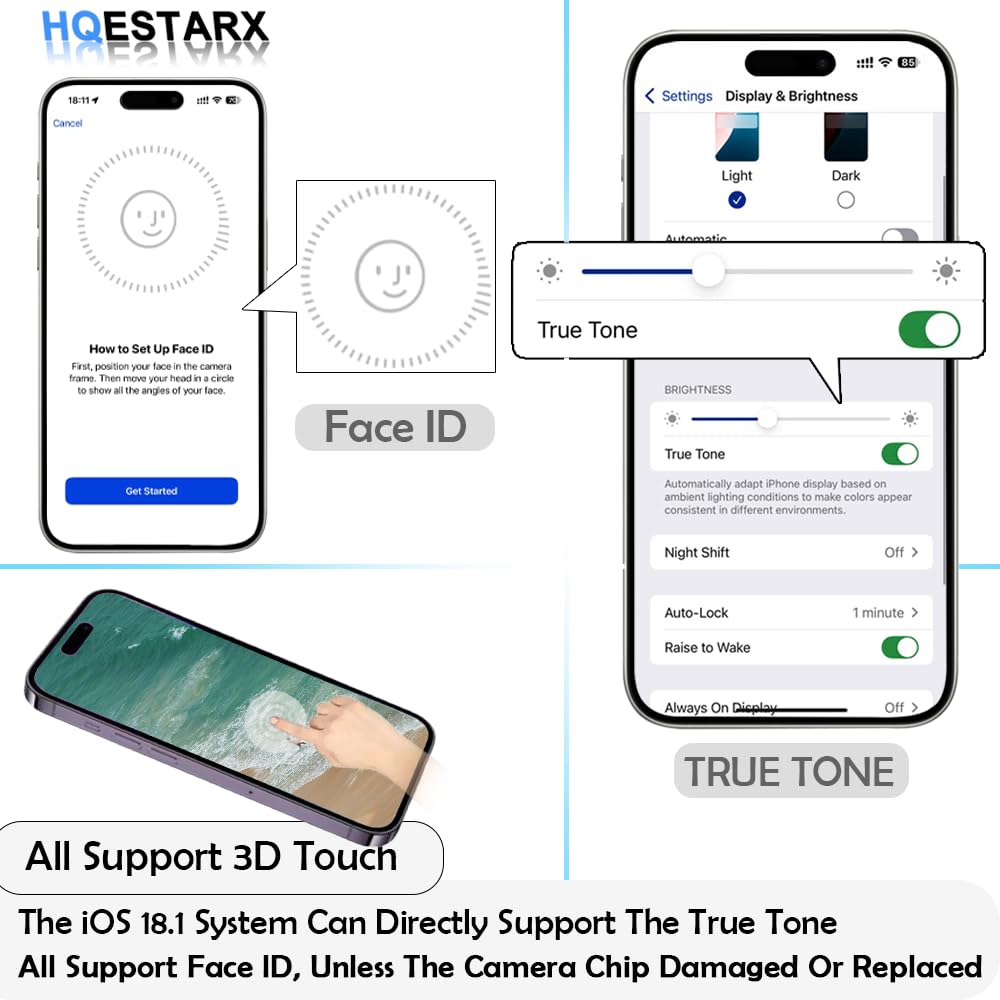Detalle 2 de HQESTARX iPhone screen replacement 6.7-inch LCD