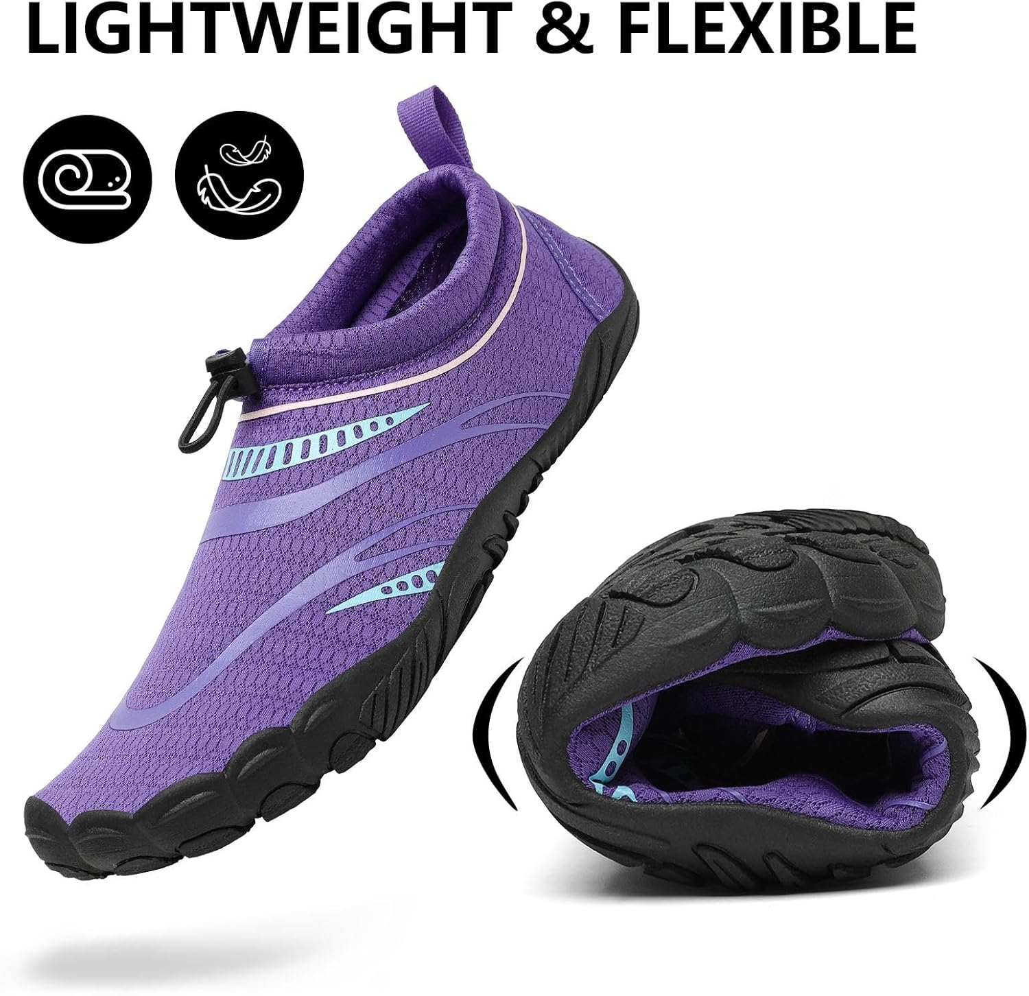 Thumbnail 5 de Mishansha Water Swim Shoes for Men and Women with Wide Toe Box