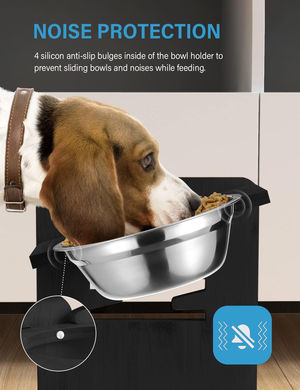 Thumbnail 4 de Vantic Raised Dog Bowl 6‑height