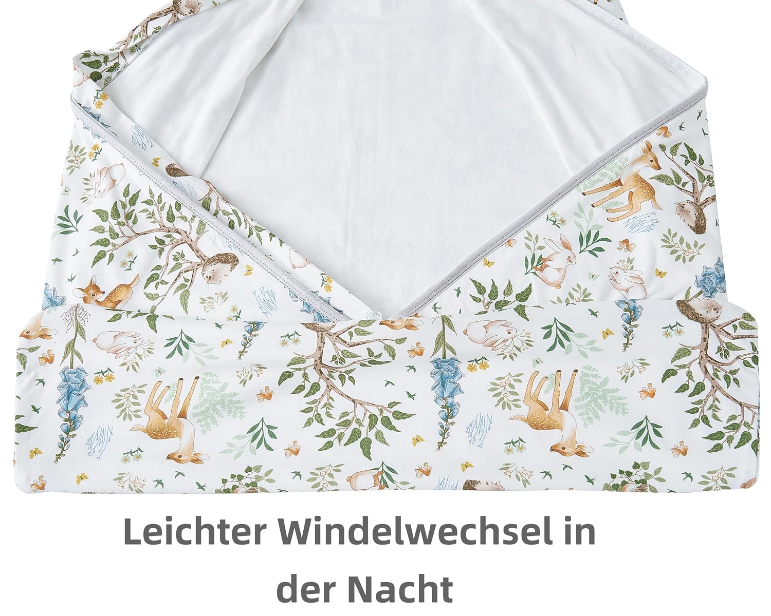 Detalle 2 de Chilsuessy Schlafsack 1 Tog im 2er Pack – 100% Baumwolle, 90 cm (Für Kinder 90–105 cm) und weitere Größen