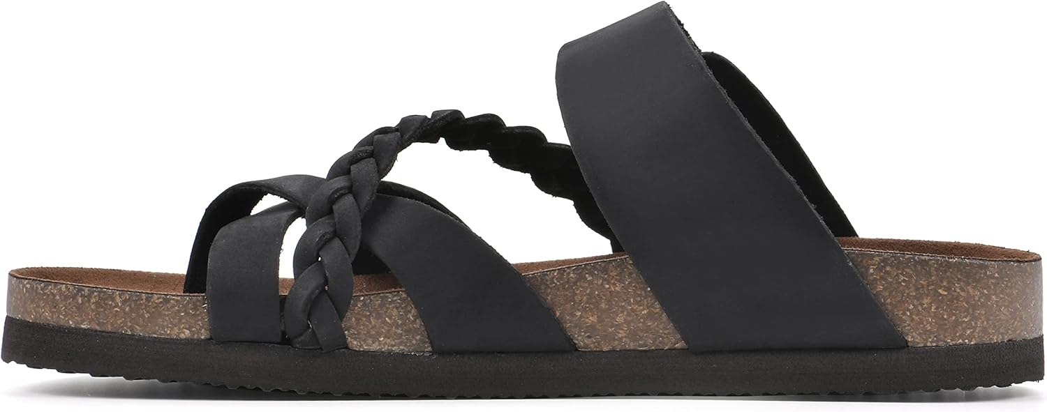 Thumbnail 4 de WHITE MOUNTAIN Women’s Hazy Braided Signature Comfort-Molded Footbed Sandal