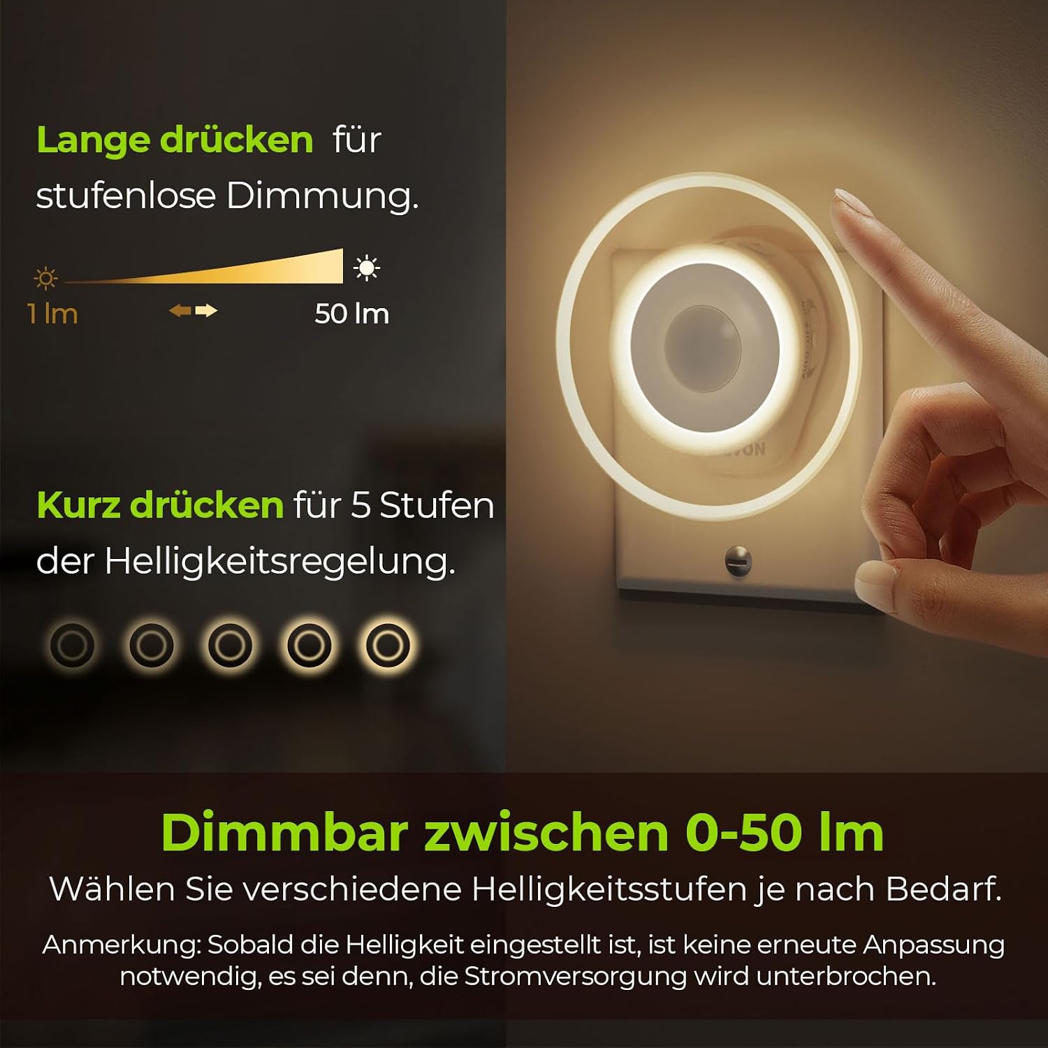 Thumbnail 4 de AUVON Sun-glow Nachtlicht 2er-Set