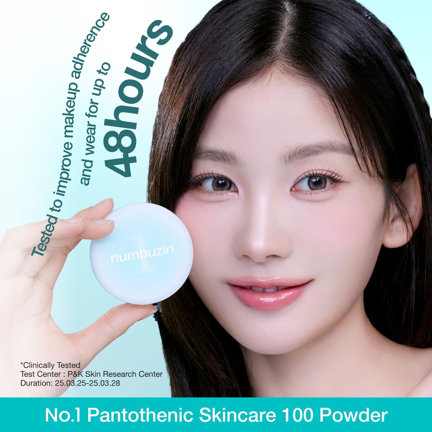 Detalle 2 de numbuzin No.1 パントテニックスキンケア100パウダー 皮脂コントロール・シリカ配合 0.6オンス