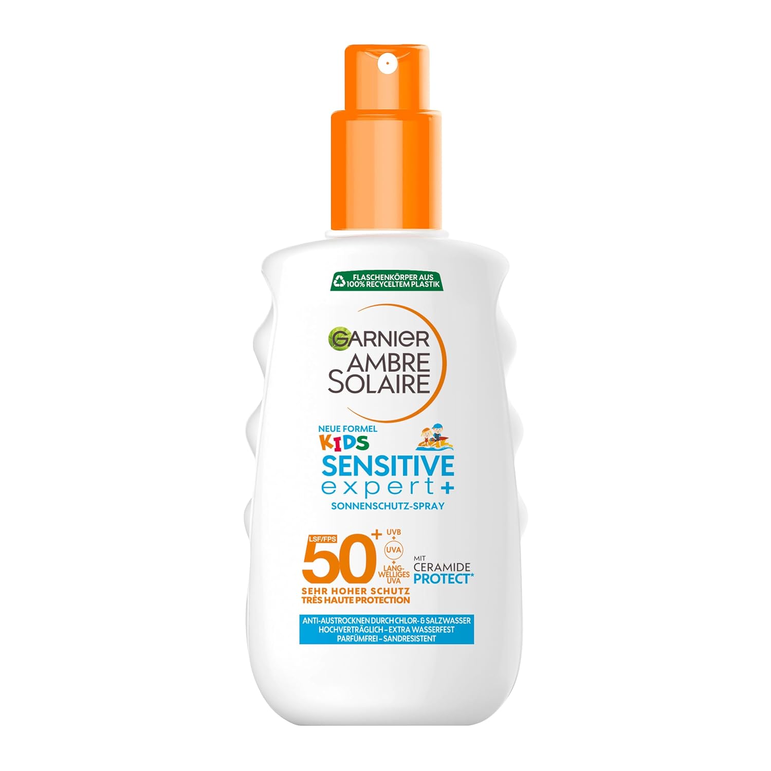 Detalle de Garnier Ambre Solaire Kids Sensitive expert+ Sonnenschutzspray LSF 50+ – 150 ml