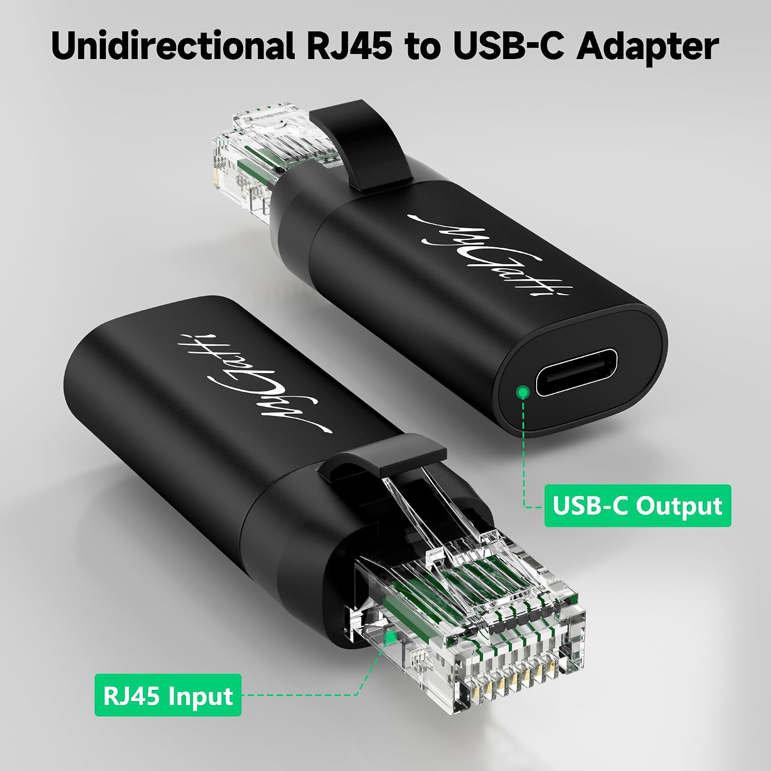 Thumbnail 3 de Mygatti USB C auf Ethernet Adapter 1000 Mbps