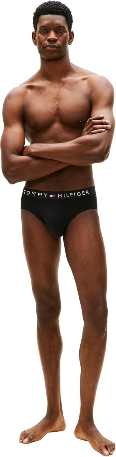 Detalle de Tommy Hilfiger Breve Uomo: slip da uomo con vita elasticizzata