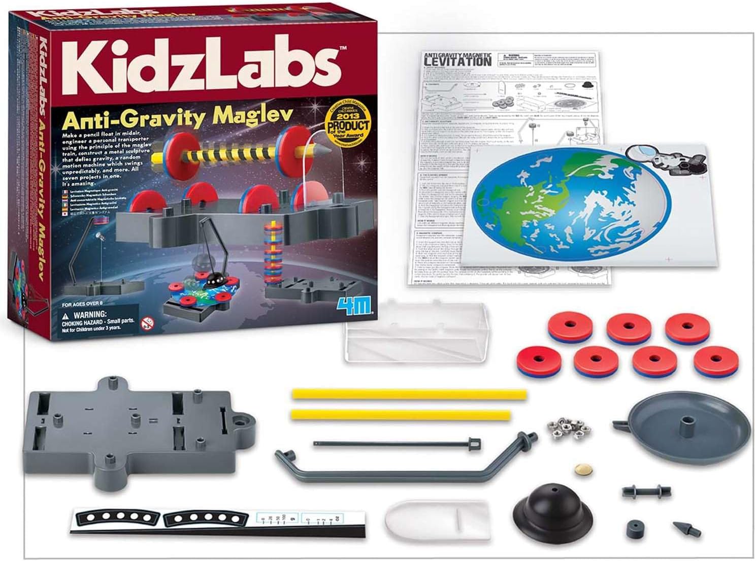 Thumbnail 1 de Magneti Anti-gravitazionali 4M 00-03299 – Kit educativo per esplorare il magnetismo (età 8+)