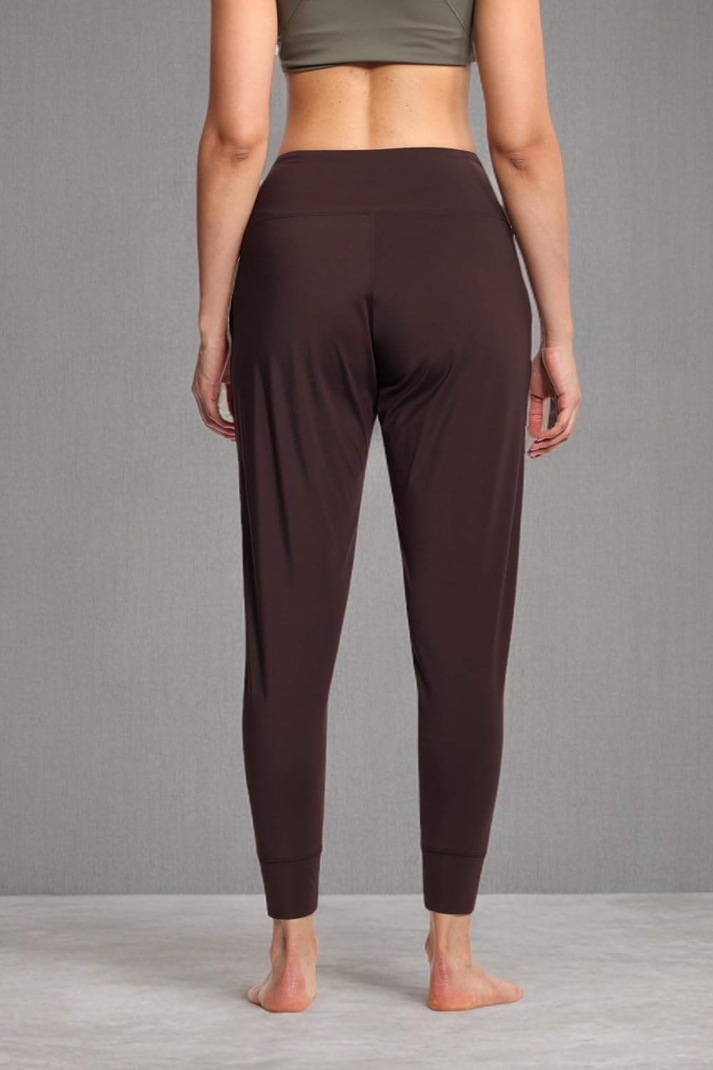 Thumbnail 5 de THE GYM PEOPLE Jogginghose Damen – leichte Sportleggings mit High Waist, 4-Wege-Stretch & Seitentaschen