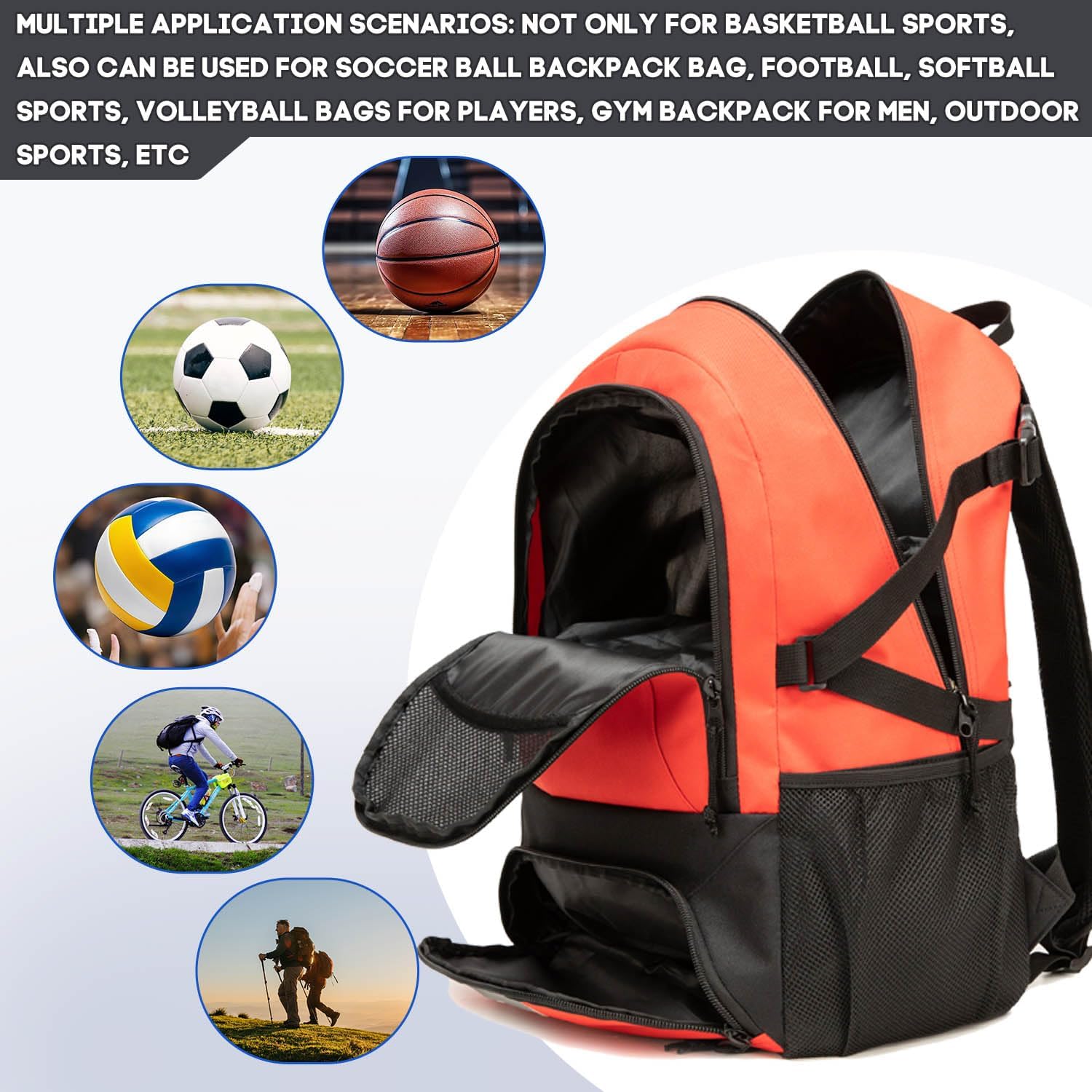 Detalle de AIRTTUZ Basketball Backpack 30L