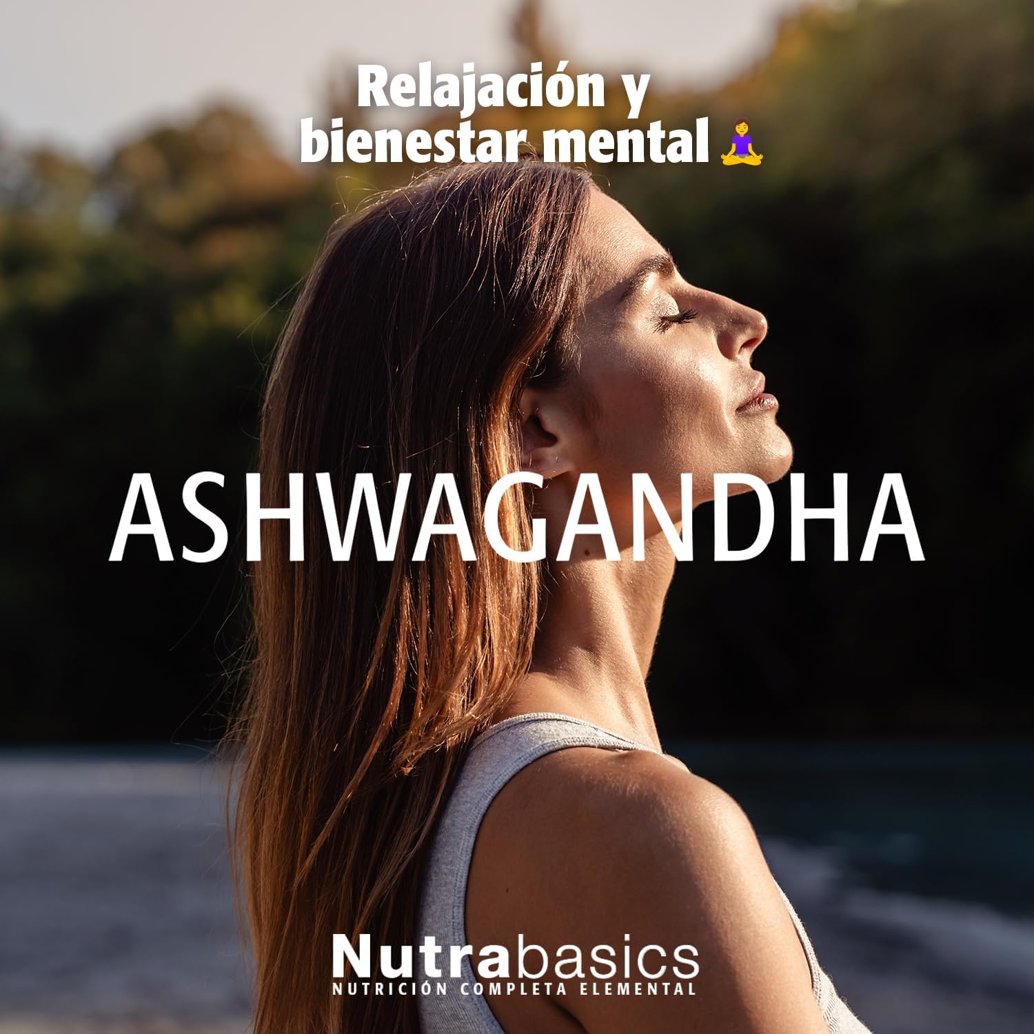 Detalle 2 de DRASANVI NUTRABASICS ASHWAGANDHA 350 mg