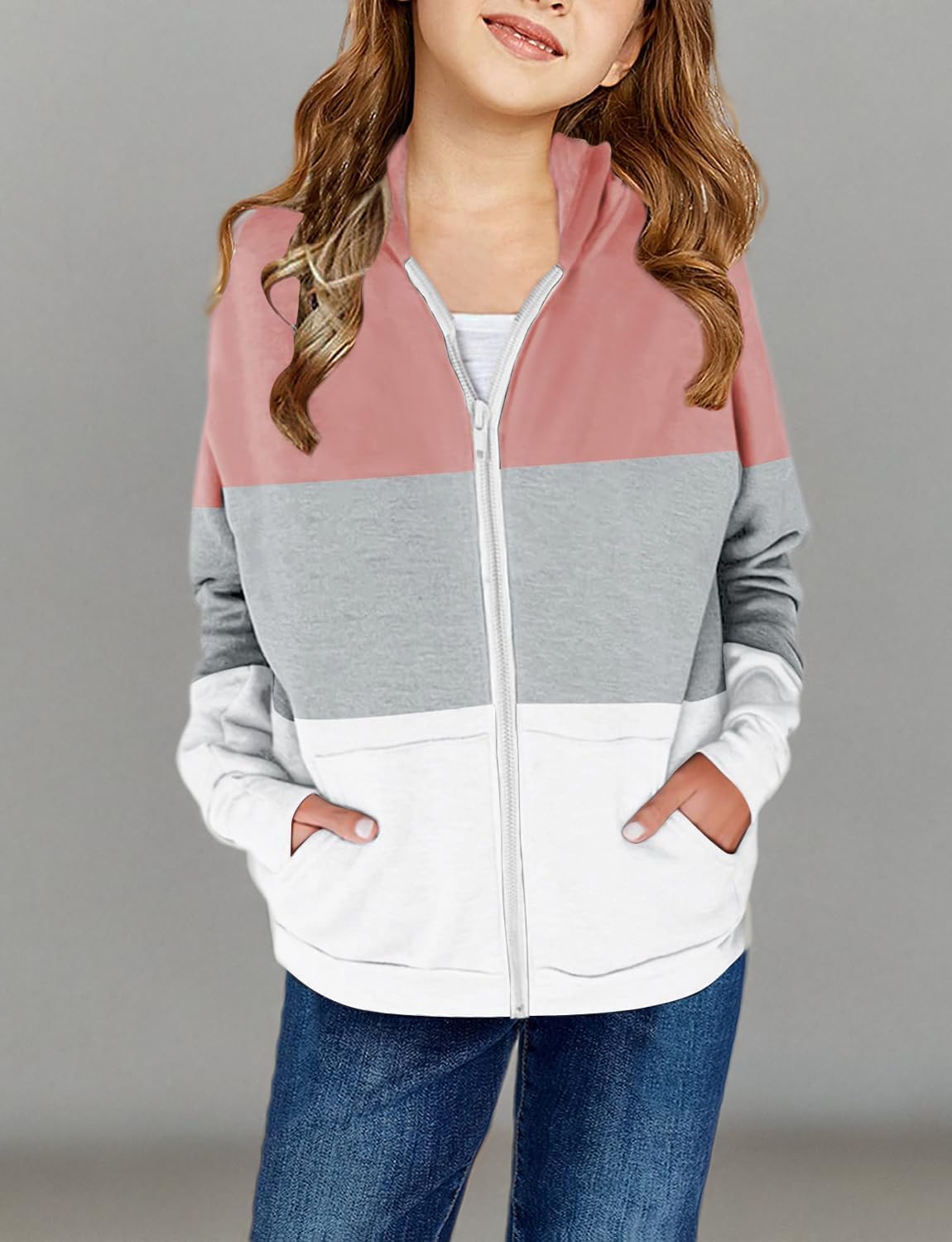 Detalle 1 de Storeofbaby Girls Zip-Up Hoodie
