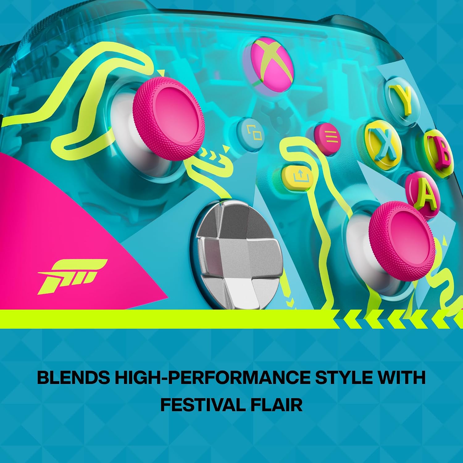 Detalle de Xbox Wireless Controller – Forza Horizon 6 Limited Edition (Series X|S)