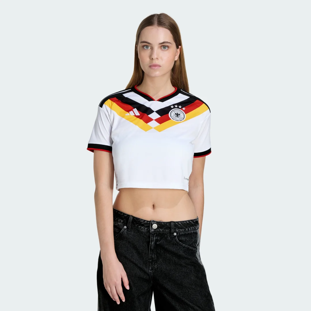 Imagen de Camiseta corta primera equipación Alemania 26 de Adidas – blanco, talla 26 en OfertitasTOP