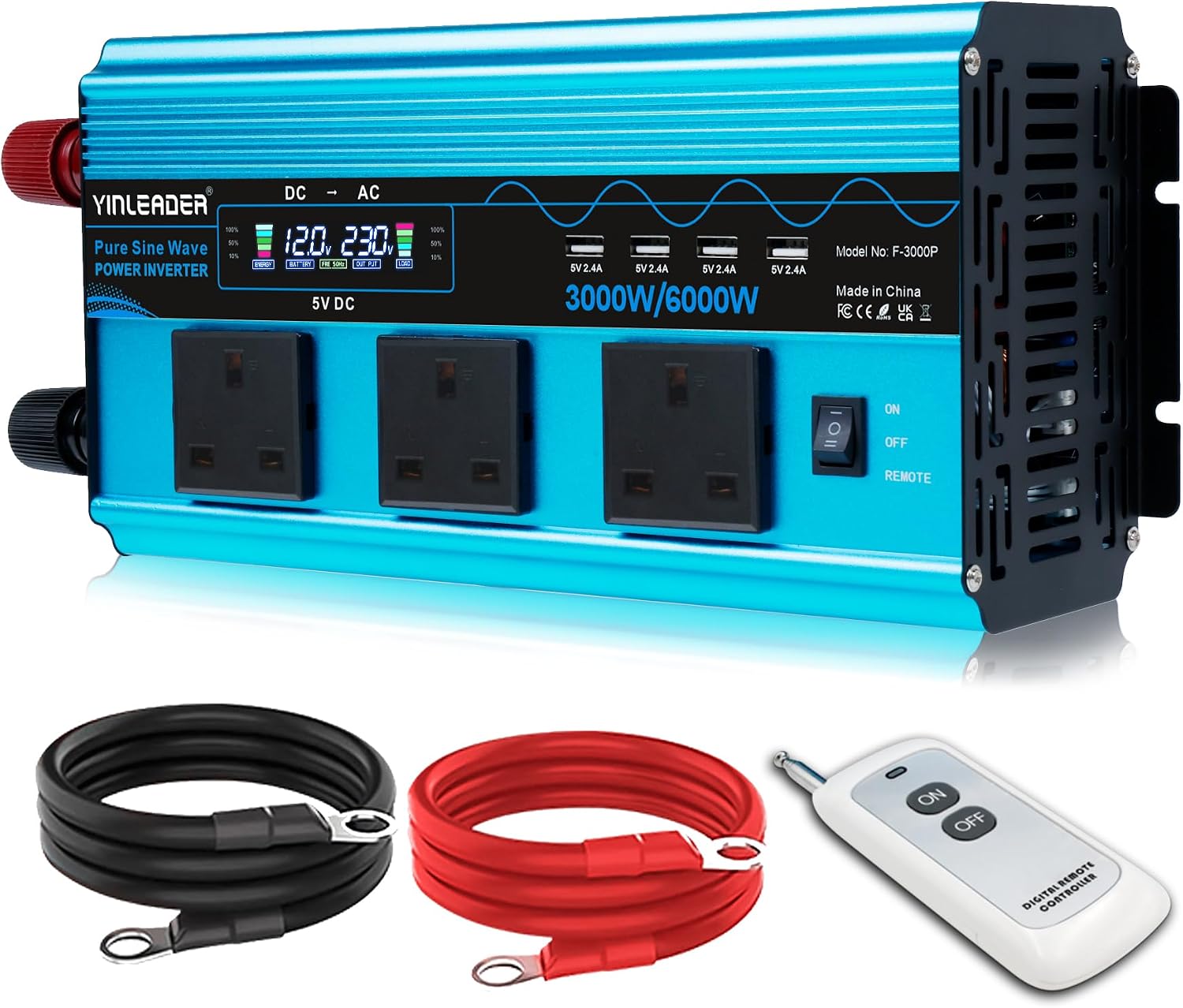 Detalle de Yinleader Pure Sine Wave Inverter 3000W
