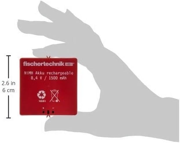Detalle 2 de fischertechnik 34969 Plus Accu Set 8,4V