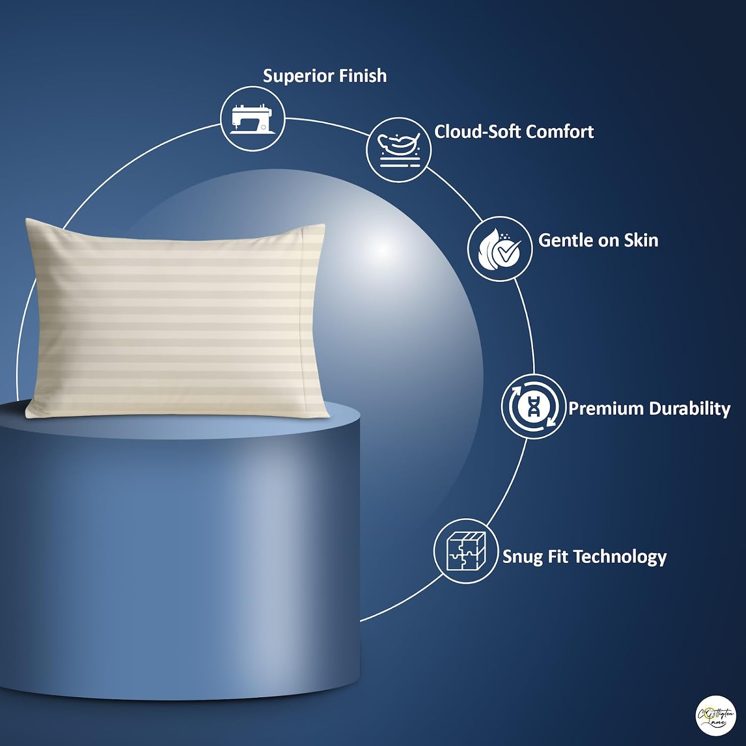 Thumbnail 3 de King Size Pillowcases