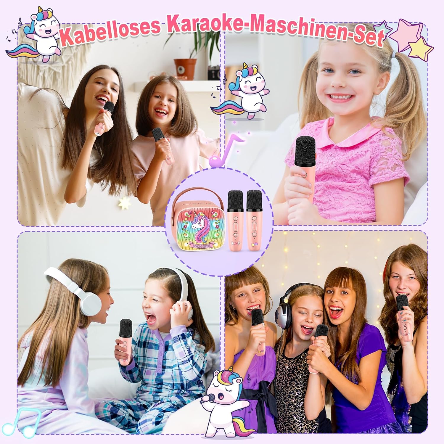 Thumbnail 5 de Dislocati Karaoke Maschine 2 Mikrofone 🎤