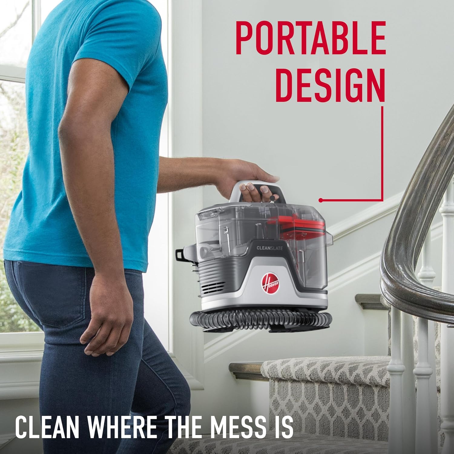 Detalle 2 de Hoover CleanSlate Plus portable carpet cleaner