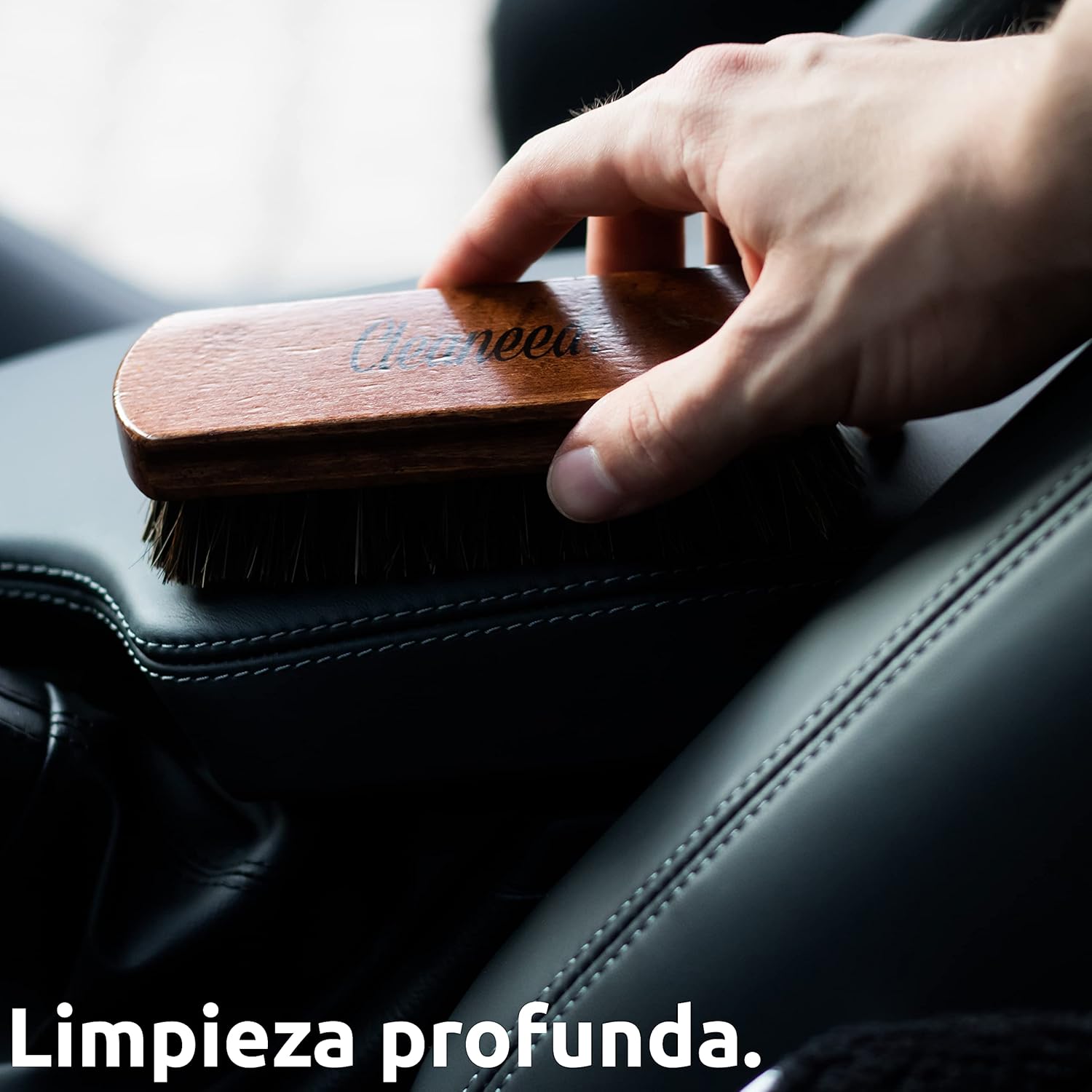 Detalle de Cleaneed Cepillo Premium Textiles Extra Suave