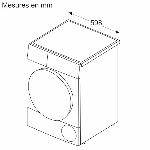 Thumbnail 10 de Bosch WQG1420DFR Série 6 – Sèche-linge pompe à chaleur AutoDry