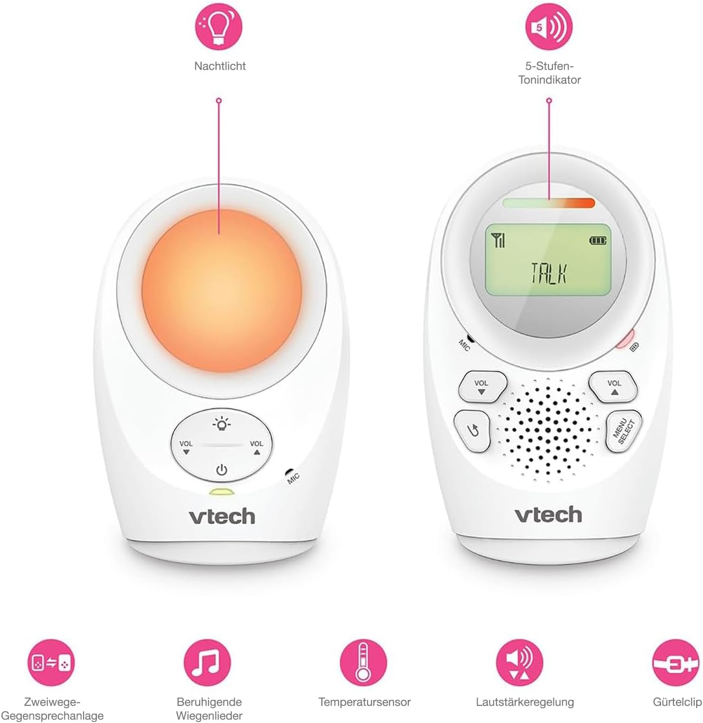 Thumbnail 1 de Vtech DM1211 Digitales Audio-Babyphon mit DECT