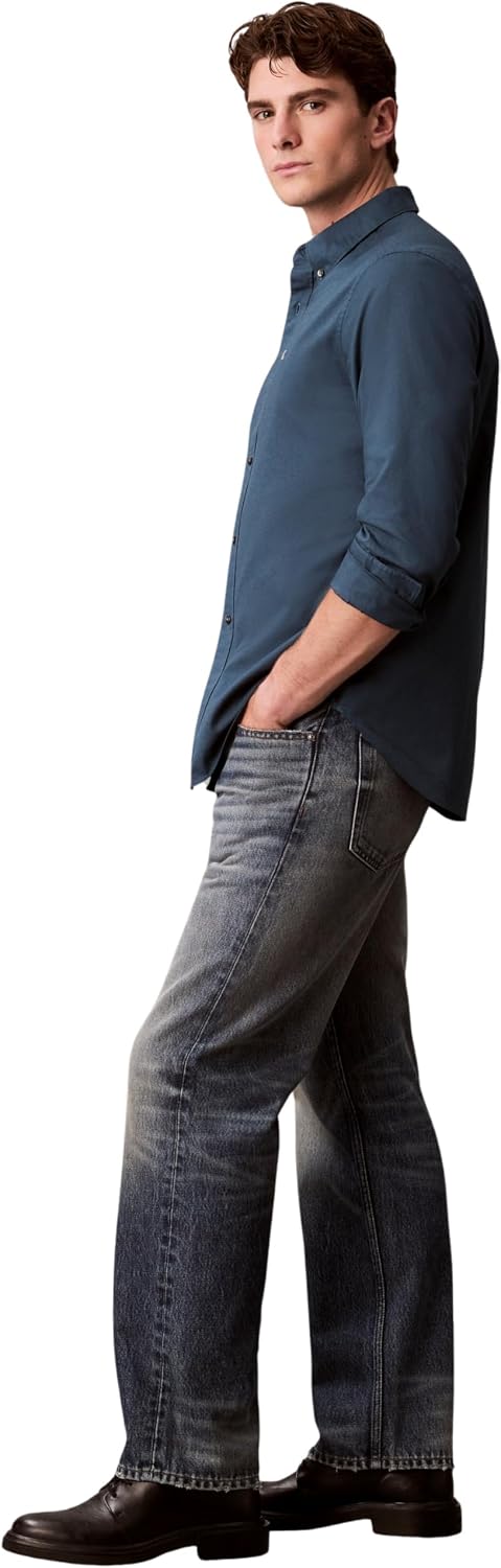 Thumbnail 4 de Calvin Klein Camicia Solid Oxford Classic 1 pezzo