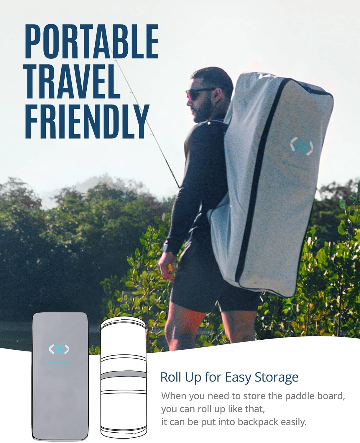 Thumbnail 6 de ZLX 11'6" x 35" Inflatable Paddle Board — Extra-W Wide Stability for All Skill Levels