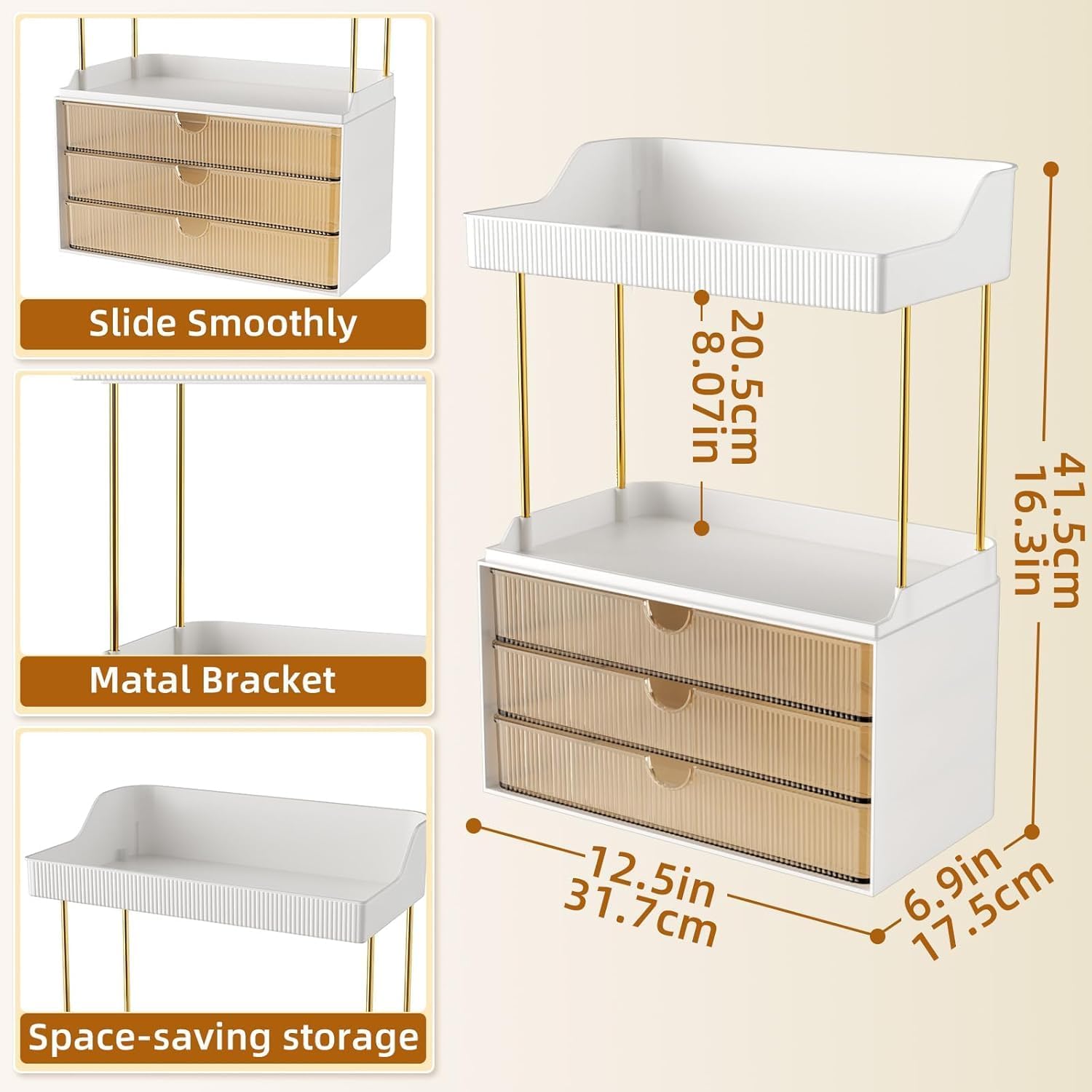 Detalle 2 de StorBin Makeup Organizer, 5-Tier